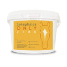 Kleiner Eimer des Produktes Only Zink von Bukephalos Minerals – Hoch bioverfügbares Zinkchelat zur Unterstützung von Fell, Haut und Hufen bei Pferden.