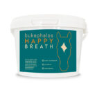 Kleiner Eimer des Produktes Bukephalos Minerals Happy Breath – Natürliche Unterstützung der Atemwege für Pferde.